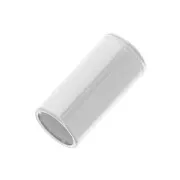 Terminales 5x2,5 mm para cordón de 2 mm - Plata 925 x4