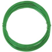 Alambre de aluminio anodizado 0,8 mm - Verde x10m