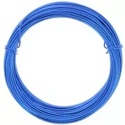 Alambre de aluminio anodizado 1 mm - Azul eléctrico x10m