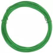 Alambre de aluminio anodizado 1 mm - Verde x10m