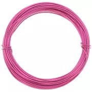 Alambre de aluminio anodizado 1 mm - Fucsia x10m