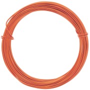 Alambre de aluminio anodizado 1 mm - Naranja oscuro x10m|raw }}