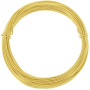 Alambre de Aluminio Anodizado 1mm - Dorado x10m|raw }}