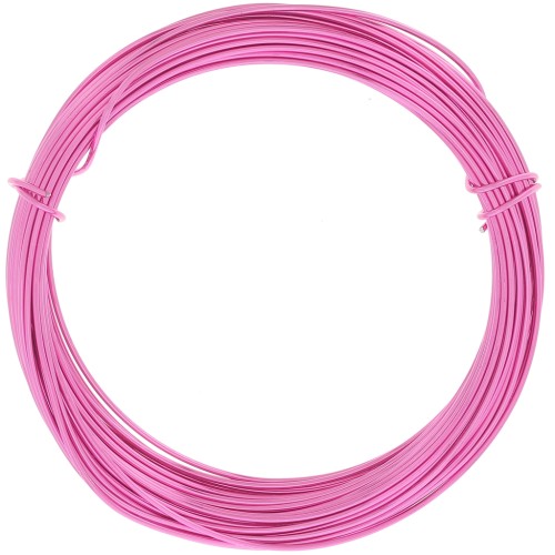 Alambre de Aluminio Anodizado 1mm - Rosa Oscuro x10m