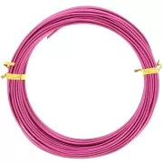 Alambre de aluminio anodizado 1,5 mm - Fucsia x10m