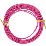 Alambre de aluminio anodizado 2mm - Magenta x5m