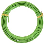 Alambre de aluminio anodizado 3 mm - Verde x5m
