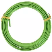 Alambre de aluminio anodizado 3 mm - Verde x5m