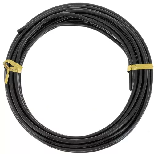 Alambre de aluminio anodizado 3 mm - Negro x5m