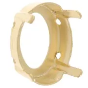 Engaste para PureCrystal 4122 Rivoli Oval 14x10.5 mm - Dorado x1