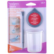 Sculpey Silicone Mixing Set - para sculpey líquido y resina