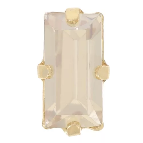 Cristal Aurora A4500 Baguette 10x5 mm - Dorado - Cristal Golden Shadow x1