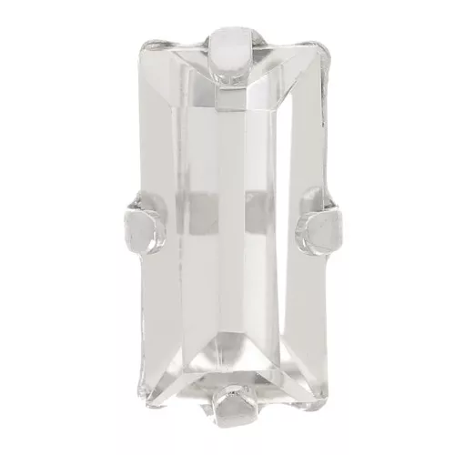 Conjunto cristal Aurora A4500 Varilla 10x5 mm - Rodio - Cristal x1