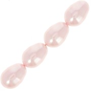 Peras PureCrystal 5821 11x8 mm Rosaline Pearl x5|raw }}