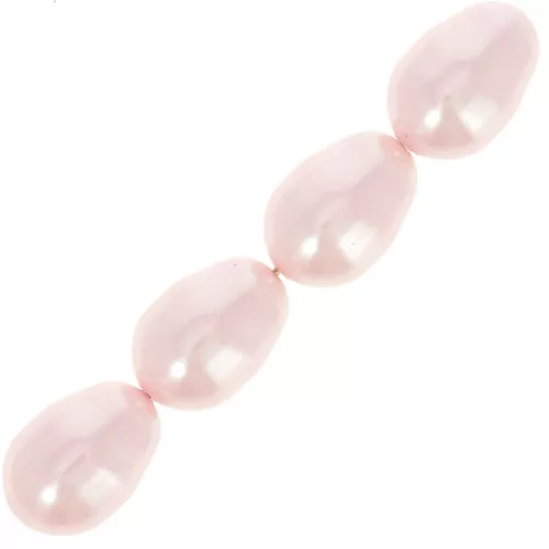 Peras PureCrystal 5821 11x8 mm Rosaline Pearl x5