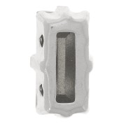 Cristal Aurora A4500 Baguette 10x5 mm - Rodio - Cristal Silver Shade x1