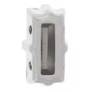 Conjunto cristal Aurora A4500 Varilla 10x5 mm - Rodio - Cristal Vitrail Medium x1