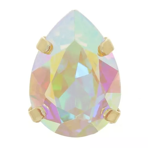 Conjunto cristal Aurora A4320 Gota 8x6 mm - Oro - Cristal AB x1
