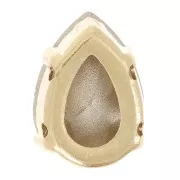 Conjunto cristal Aurora A4320 Gota 8x6 mm - Oro - Cristal AB x1