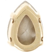 Cristal engastado Aurora A4320 Gota 14x10 mm - Oro - Cristal x1