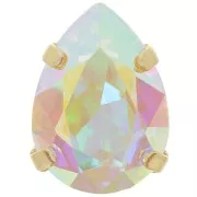 Conjunto cristal Aurora A4320 Gota 14x10 mm - Oro - Cristal AB x1