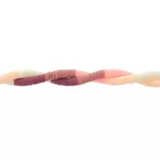 Crema - Cuentas arandalas Heishi 6x1mm - Mix n°13 - Burdeos - Crema x39cm Cuentas arandalas Heishi 6x1mm - Mix n°13 - Burdeos - Crema x39cm