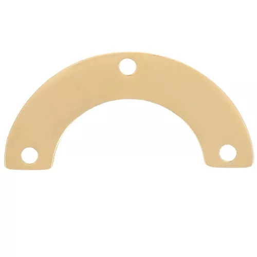 Espaciador de puente 12x25mm - Acero inoxidable dorado 316L x1