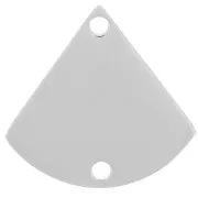 Espaciador triangular 12x12,5 mm - Acero inoxidable 316L x1