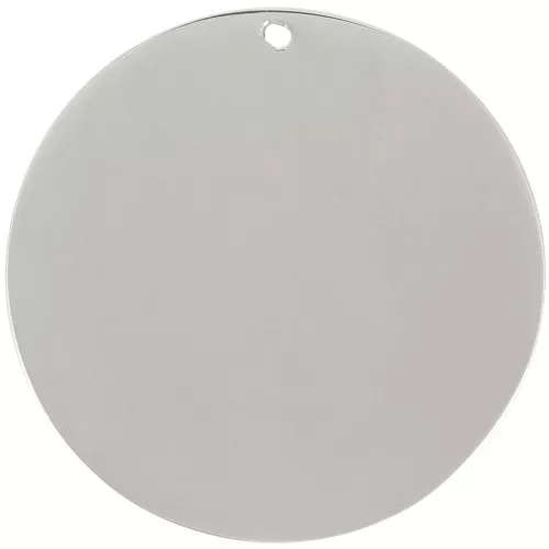 Colgante redondo de 25 mm - Acero inoxidable 316L x1