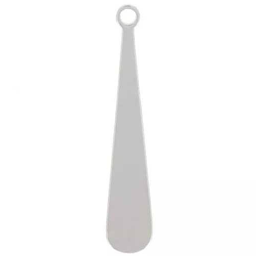 Dije de gota 20x4 mm - Acero inoxidable 316L x1