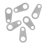 Cierre ovalado 8x4 mm - Acero inoxidable 304 x10|raw }}