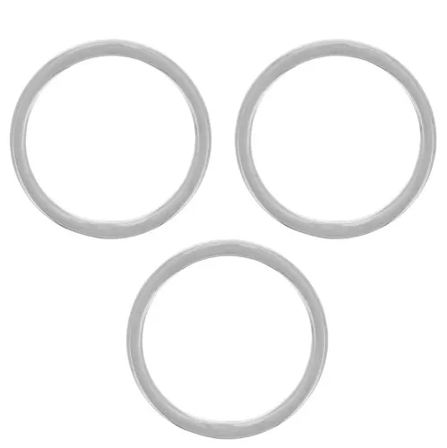 Anillos cerrados 10x0,8 mm - Acero inoxidable 316L x10