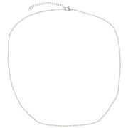 Gargantilla de malla Forçat 1,2 mm - Acero inoxidable 316L x48cm