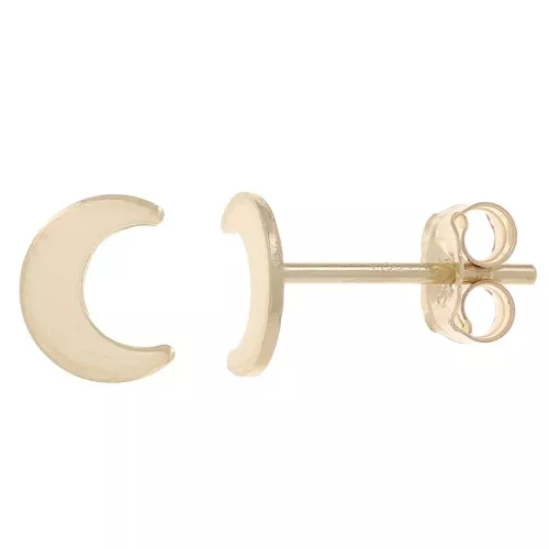 Alfileres de luna 6x5 mm - Gold Filled x2
