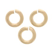 Anillas abiertas 3,5x0,76 mm - Gold filled x10