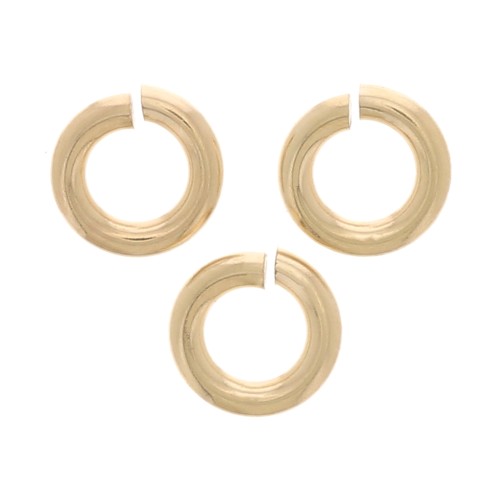 Anillas abiertas 3,5x0,76 mm - Gold filled x10
