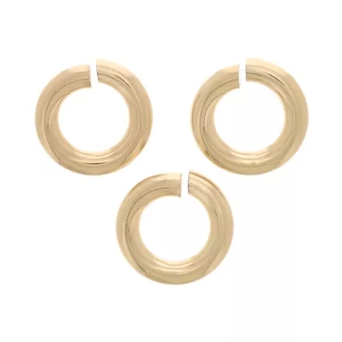 Anillas abiertas 3,5x0,76 mm - Gold filled x10