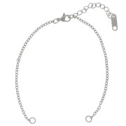 Pulsera 18 cm para entrepieza - Malla Forçat - Acero inoxidable 304 x1|raw }}