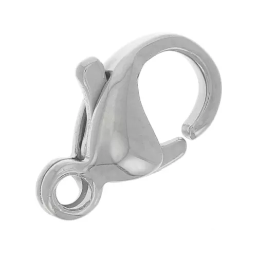 Cierre de mosquetón de 9 mm - Acero inoxidable 304L x1