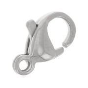 Cierre mosquetón 9mm - Acero inoxidable 304L x10