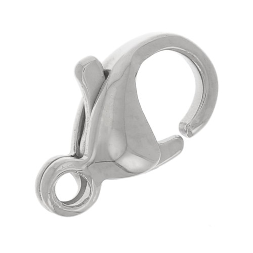 Cierre mosquetón 9mm - Acero inoxidable 304L x10