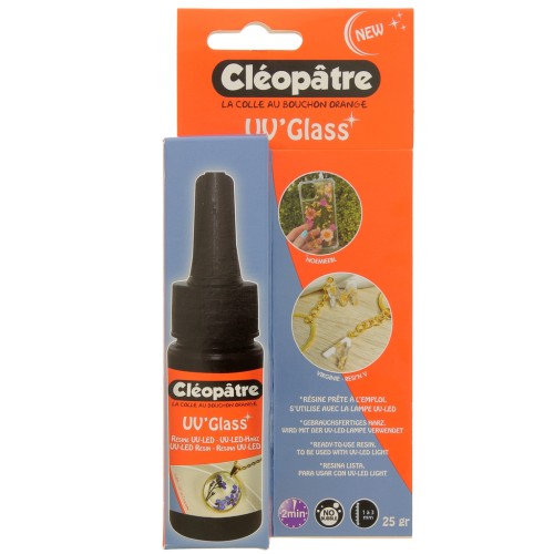 Cleopatra LED Resina UV - Vidrio UV x25gr