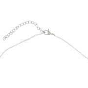 Gargantilla de malla Forçat 1,6 mm - Acero inoxidable 316L x48cm