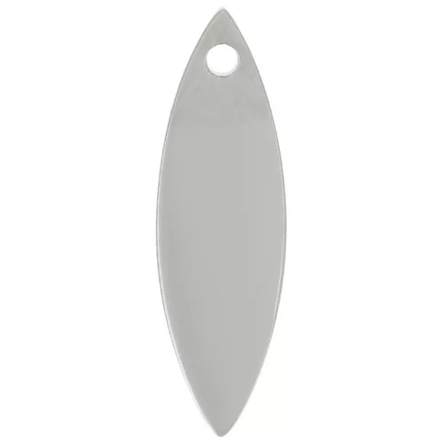 Dije de lanzadera de 16x5mm - Acero inoxidable 316L x1