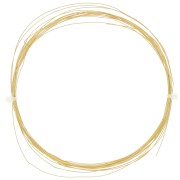 Alambre flexible redondo de 0,4 mm - Acero inoxidable dorado 304L x5m