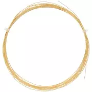 Alambre flexible redondo de 0,5 mm - Acero inoxidable 304L Dorado x5m