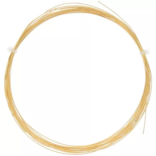Alambre flexible redondo de 0,5 mm - Acero inoxidable 304L Dorado x5m