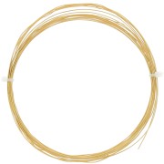 Alambre flexible redondo de 0,6 mm - Acero inoxidable dorado 304L x5m