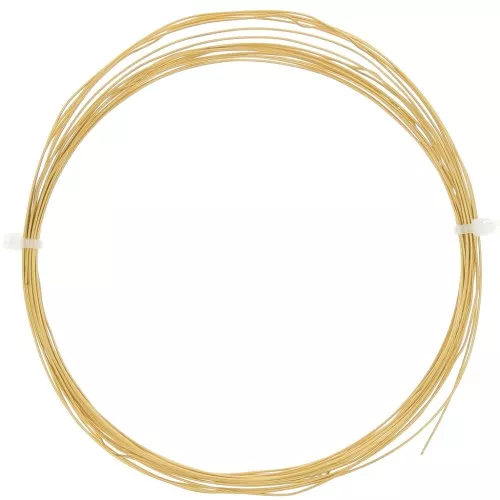 Alambre flexible redondo de 0,6 mm - Acero inoxidable dorado 304L x5m