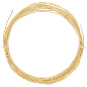 Alambre flexible redondo de 1 mm - Acero inoxidable dorado 304L x5m|raw }}